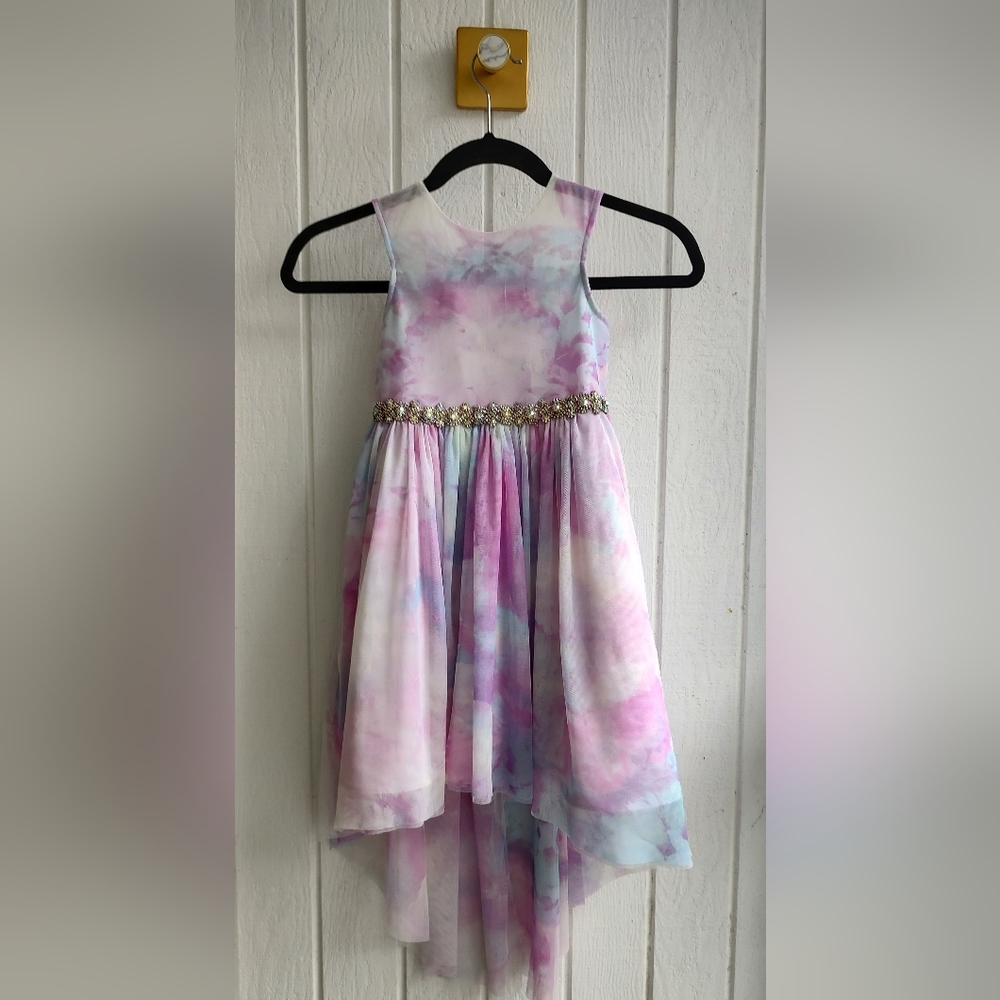 Rare Edition Girls asymmetrical dress